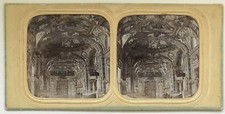 Sénat Salle du Trône Photo PL40L3 Stereo Vintage Diorama Tissue