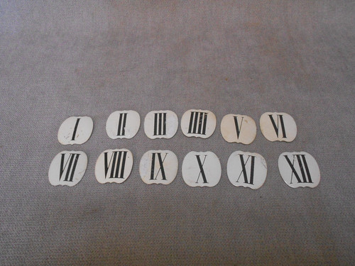 Chiffres romains vintage en - romains,
