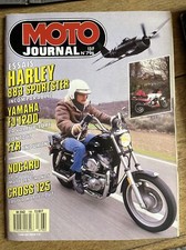 MOTO JOURNAL  796 Test HARLEY DAVIDSON 883 XLH Sportster YAMAHA FJ 1200 FZR 750