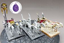 Warhammer Aos, Khemri, Chariot, Tomb King, Roi, Char, Horse, Mount, Cheval