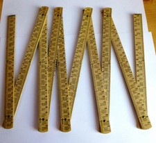 Double mètre bois pliant "