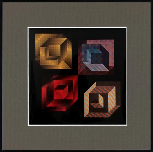 Victor vasarely impression - vasarely,