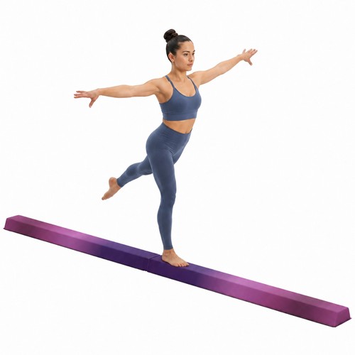Sportnow poutre gymnastique - poutre, de