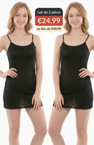 Lot tops longs femme - femme,