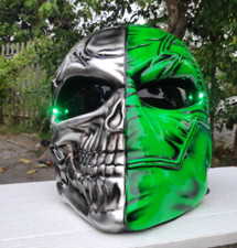 Casque crâne coup - , mort