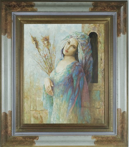 Beau tableau moderne portrait - tableau,
