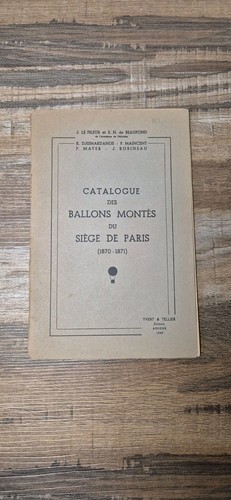 Catalogue des ballons montés - catalogue,