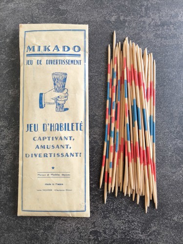 Ancien jeu mikado - bois,
