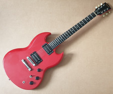 1988 Gibson SG Spécial - Rouge Ferrari Fret En Ébène HH
