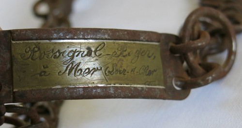 Collier chien ancien - de,