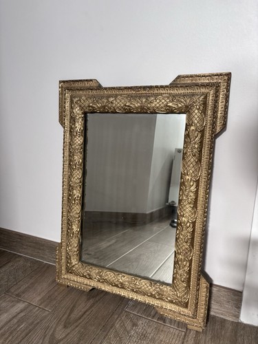 Ancien miroir mural - ancien,