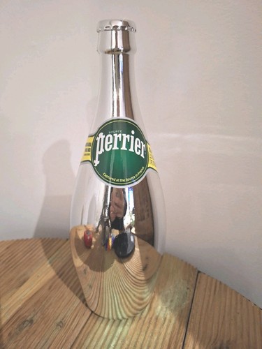 Véritable bouteille argentée