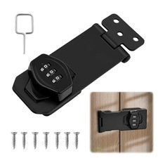 4 Pouces Serrure à Combinaison Pour Placard, Verrou Porte Placard avec Code, ...