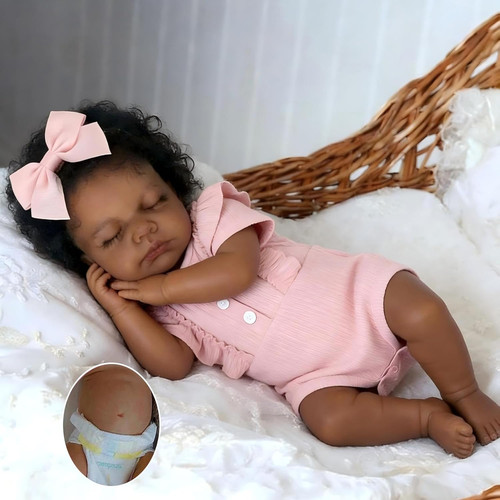Pinky reborn baby dolls girl - pinky,