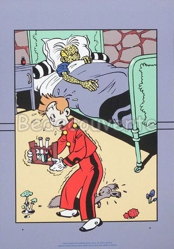 Affiche serigraphie - serigraphie, bd