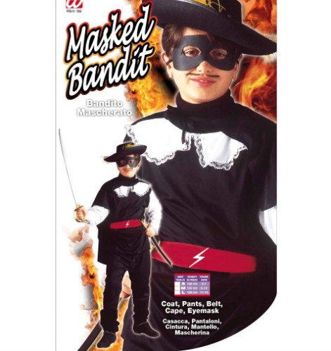 Zorro bandit masqué robe - zorro,