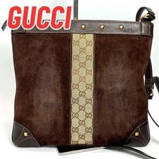 Sac bandoulière GUCCI toile