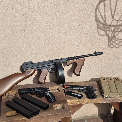 Airsoft m1a1 tommy gun colt - gun,