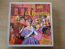 Coffret 10 X 33 trs " CENT ANS D'OPERETTES " 