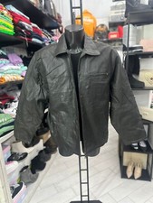 New York Veste Véritable Cuir D'Occassion Man Taille 54 Noir LLV201