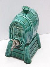 -ANCIEN TONNELET CERAMIQUE VERTE FRANOR ROYALE TOUR EIFFEL PARIS COLLECTION   D