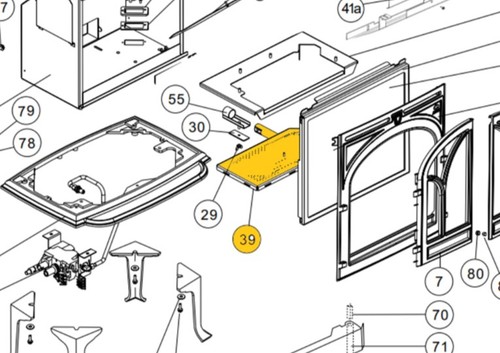 Jotul burner kit 158227 - kit, #158227