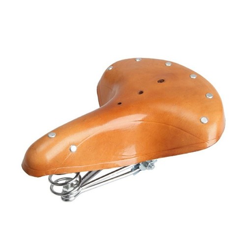 Vélo doux rétro cuir - rétro,