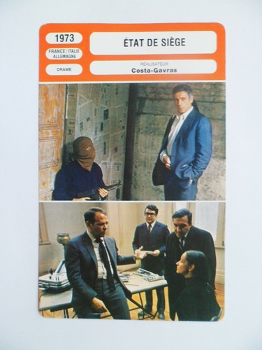 Carte fiche cinema - fiche, etat