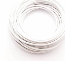 lot de 6 m de gaine blanche et