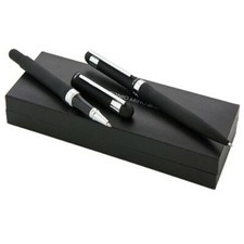 2 Stylos encre bleue en métal