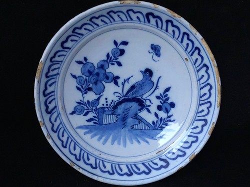 Assiette faience xviii - faience,
