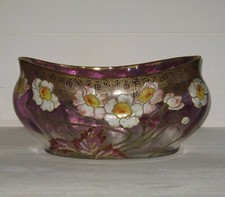 Jardinière verre émaillé