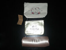 Lot de 3 pochettes de