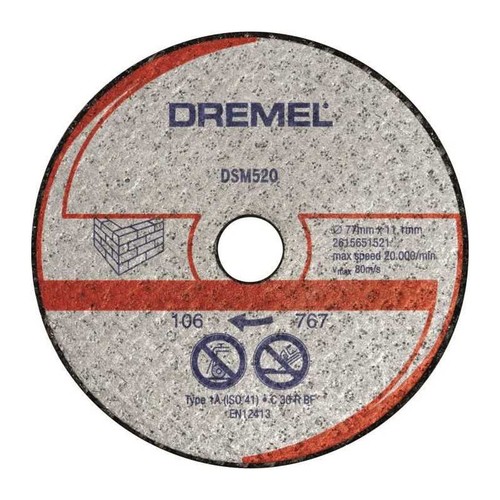 Dremel lot disques pour - dremel, 2