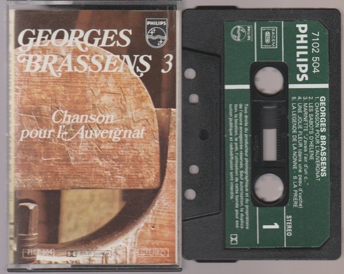 Georges brassens cassette k7 - brassens,
