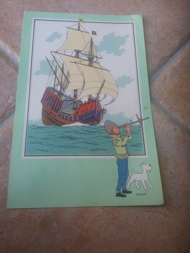 Herge tintin chromo - herge,