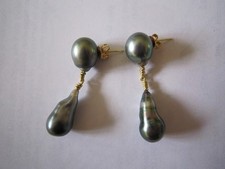 Boucles d'oreilles en perles