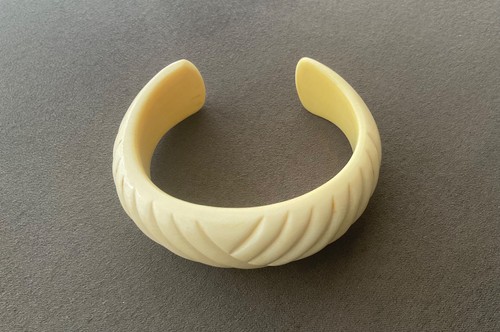 Bracelet jonc ivoire - bracelet,