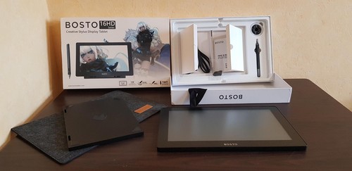 Bosto 16hd tablette graphique - bosto,