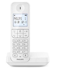 Philips - D2701W, téléphone sans fil, fonction mains libres, batterie 14h,...