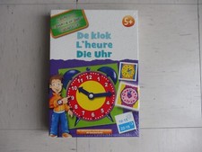 Jeu de société neuf APPRENDRE EN JOUANT L'HEURE (De Klok / Die Uhr) - Innovakids