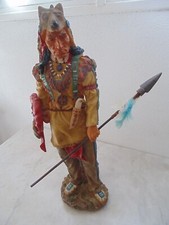Indien statuette/ figurine en résine  hauteur 62 cms