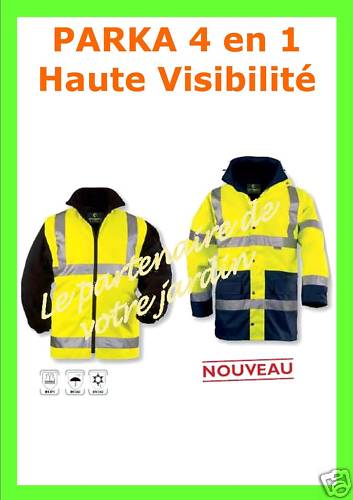 Parka haute visibilite 1 - haute,