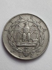 2 Lire 1936 R (XIV)  Italia