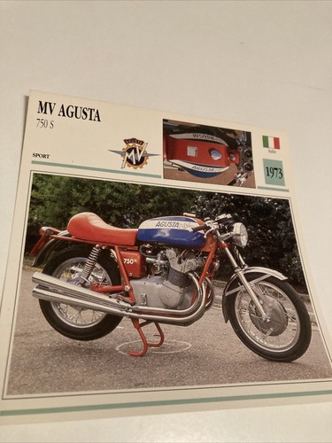 Agusta 750 1973 carte - 750,