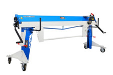 Plieuse de tôle OLMET M40X2200 avec cisaille rotative+finisseur de joint+roues.