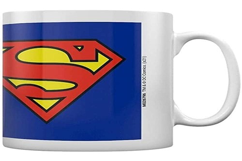 Superman shield mug café - shield,