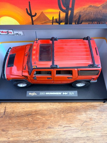 Hummer suv 2003 maisto - suv,