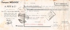 1942 POMPES MOUVEX A PETIT A