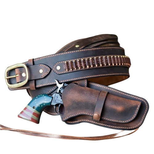 Gun holster belt leather - holster,
